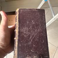Libro Breviarium Romanum del 1865