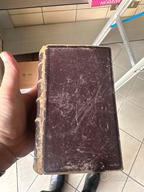 Libro Breviarium Romanum del 1865