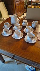 servizio da the in ceramica 