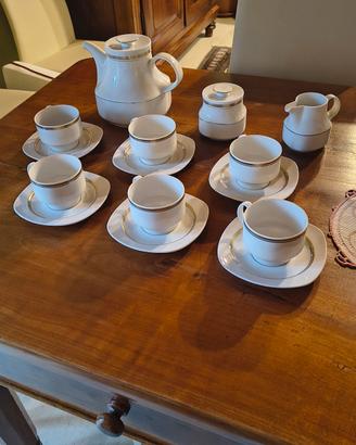 servizio da the in ceramica 
