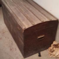 Baule corredo sposi anni primi 900 perfetta