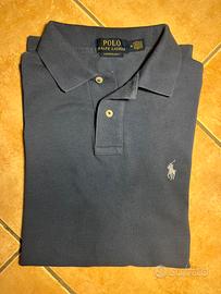 Polo Ralph Lauren Custom Slim Fit Blu - Come Nuova