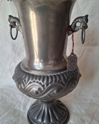 anfora vintage peltro 95%