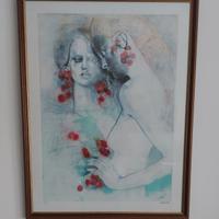 Renzo Vespignani - Ragazze con ciliege - Lito