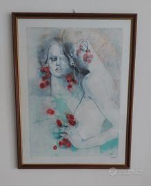 Renzo Vespignani - Ragazze con ciliege - Lito