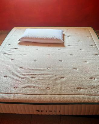 Materasso matrimoniale bio naturale KIPLI con rete
