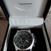 orologio BREIL AVIATOR SS CHR UO ANTRACITE C.GRIGI
