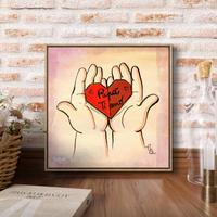 Stampa quadrata 20x20/30x30, Festa del Papà