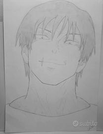 Disegno Originale di Toji Fushiguro