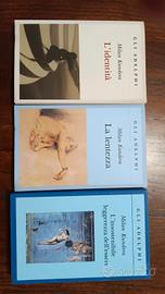 lotto libri Milan Kundera