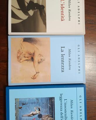 lotto libri Milan Kundera