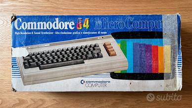 Commodore 64 originale con scatola e manuale