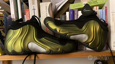 Nike Air Flightposite metallic gold