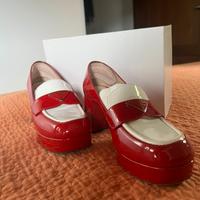 Mocassino rosso Prad