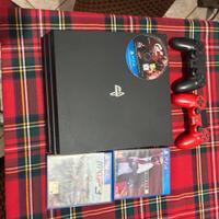 PlayStation 4+2 joystick+3 giochi
