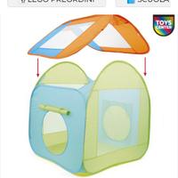Casetta bambini con palline colorate