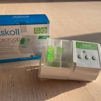 Distributore mangime pesci + mangime pesci