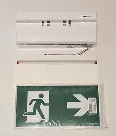 Lampada/segnale di uscita di emergenza Exiway