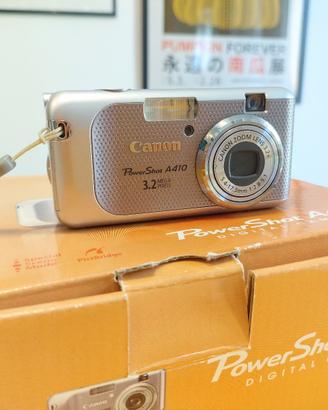 Canon Powershot A410 3MP Digicam Sensore CCD + SD