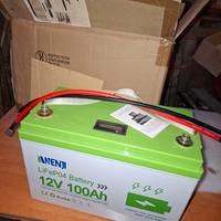 Batteria LiFePO4 12V 100AH Batteria al litio 