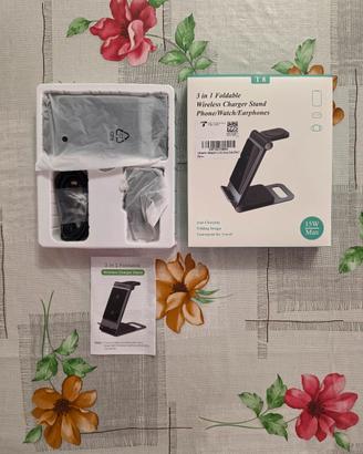 Caricabatterie Wireless 3 in 1 per Samsung