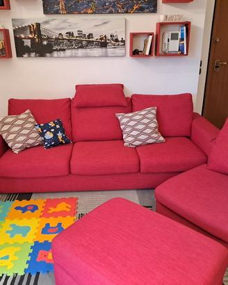 divano poltrone e sofà con pouf
