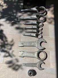 Serie di chiavi a stella e fisse