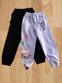 2 Pantaloni tuta felpati H&M e Primark Stitch 146
