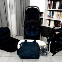 Trio CYBEX MELIO   I-SIZE  DARK BLUE + ISOFIX