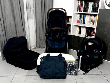 Trio CYBEX MELIO   I-SIZE  DARK BLUE + ISOFIX