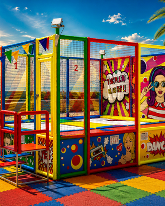 Tappeti Elastici x Bambini ad Uso Professionale