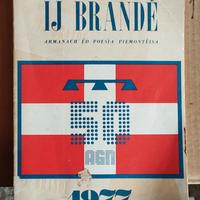 Almanacco di poesia piemontese IJ BRANDE' 1977 