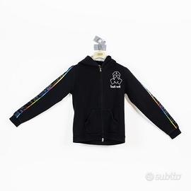 Felpa Zip Butnot Streetwear Nera Taglia 16 Anni