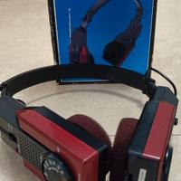 Radio a Cuffia Vintage Suntone AM/FM Stereo Anni80