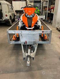 Rimorchio carello auto