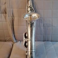 Sax tenore Selmer Mark VI argentato 