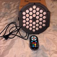 Stage Light 36 LED con Telecomando