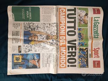 Gazzetta dello sport Cmpioni del mondo 2006