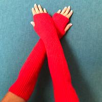 Guanti lunghi senza dita