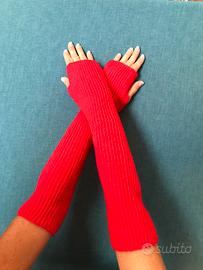 Guanti lunghi senza dita