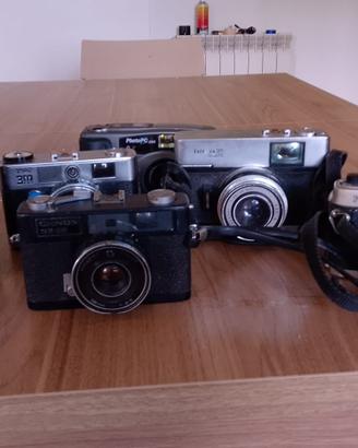 Lotto di machine fotografiche vintage