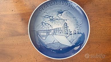 Piatto ceramica Copenaghen 1975