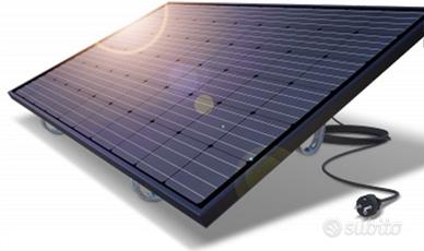 Plug & Play impianto solare da balcone o terrazza