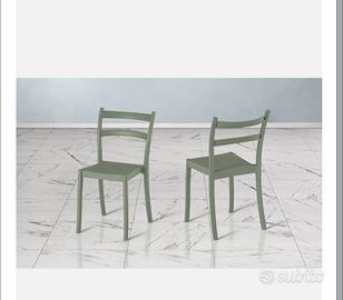 Sedie plastica rigida