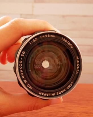 Minolta MD Mc W.Rokkor-sg 28mm F3.5