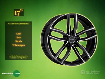 Cerchio in Lega 17" Ricambio o Scorta