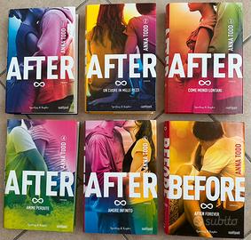 Libri di Anna Todd - After e Before - intera saga