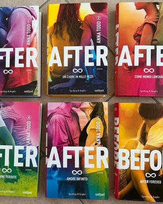 Libri di Anna Todd - After e Before - intera saga