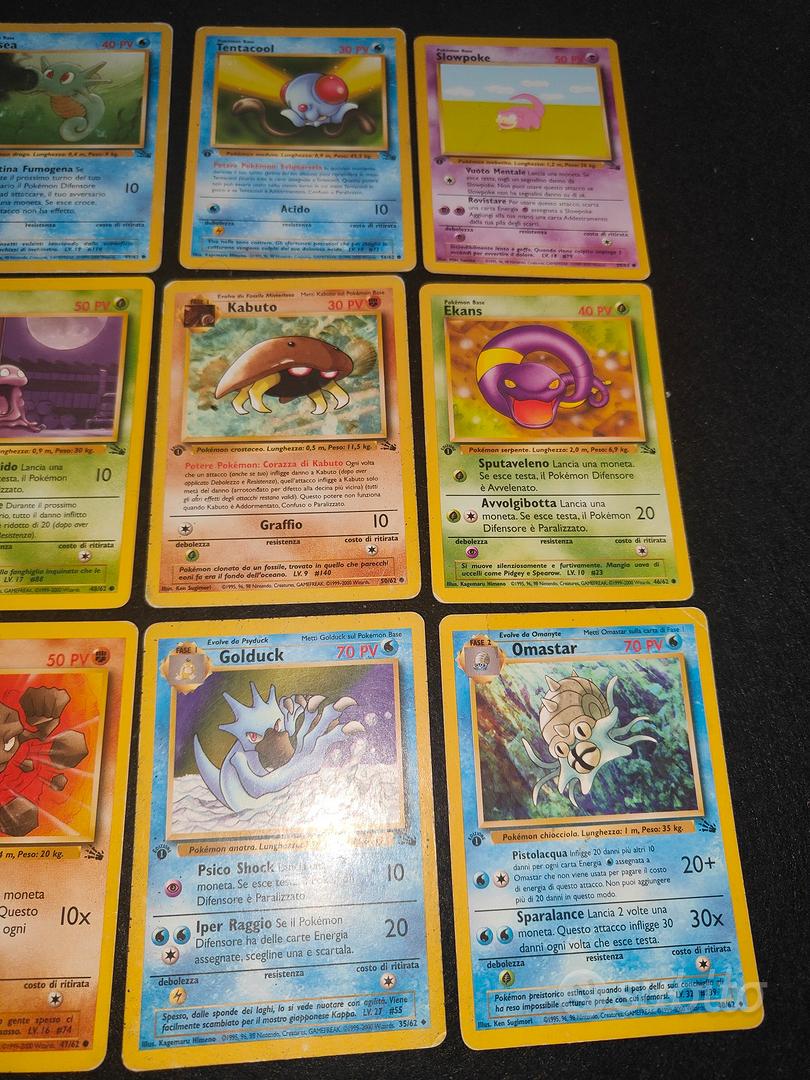 Raccoglitore Carte Pokémon PRIMA EDIZIONE - Collezionismo In vendita a  Livorno