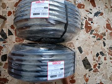 Tubo corrugato e cassette elettriche. Prezzo unico